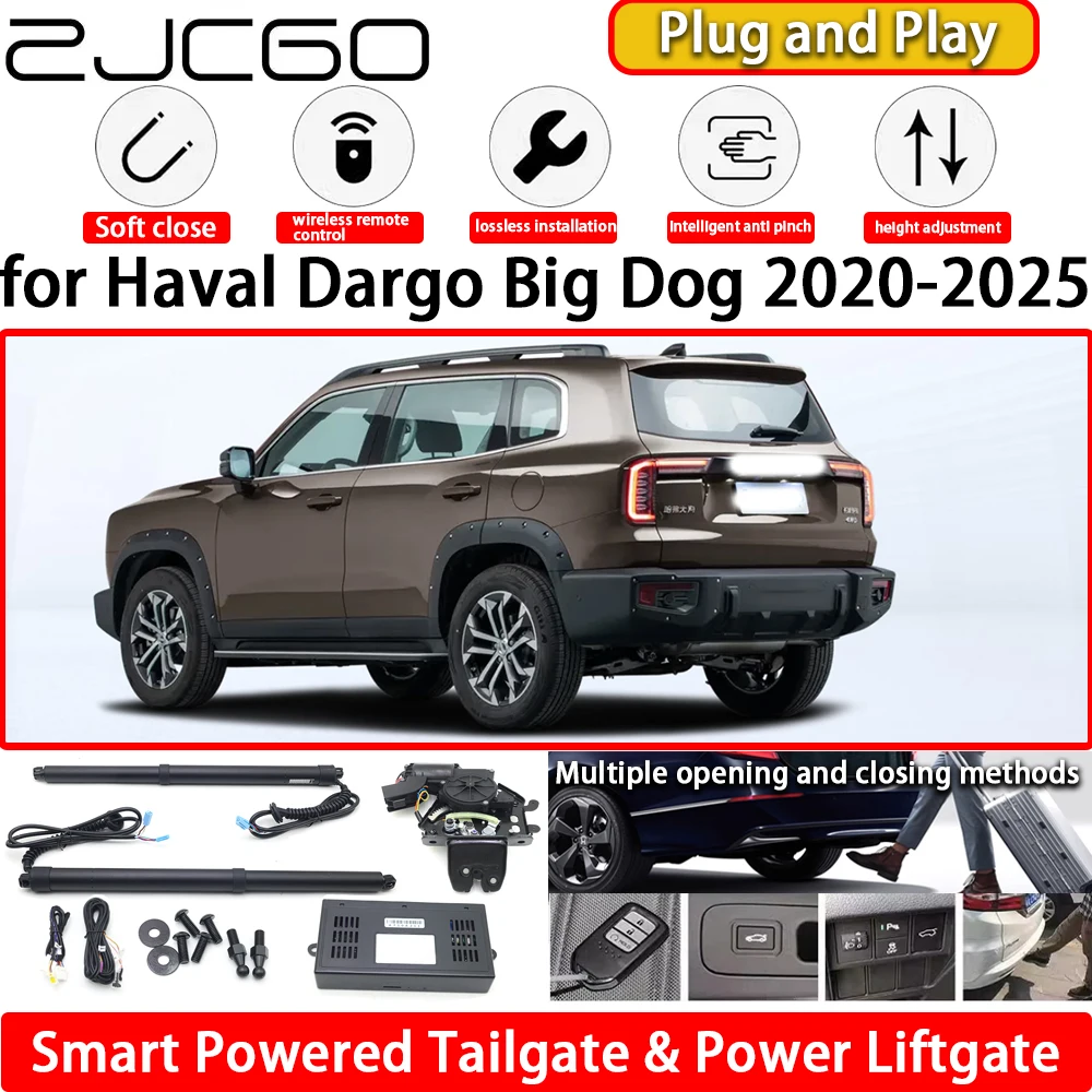 

for Haval Dargo Big Dog 2020-2025 OEM Automatic Electric Powered Tailgate Power Liftgate Tail Gate Lift Kit System Plug & Play