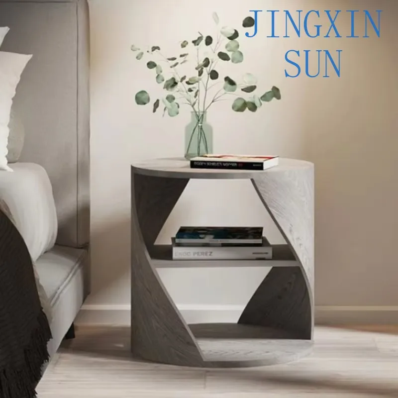 Modern Aesthetic Night Table Trendy Minimalist Furniture Storage Bedside Table Space Saving Luxury Criado Mudo Bedroom Furniture