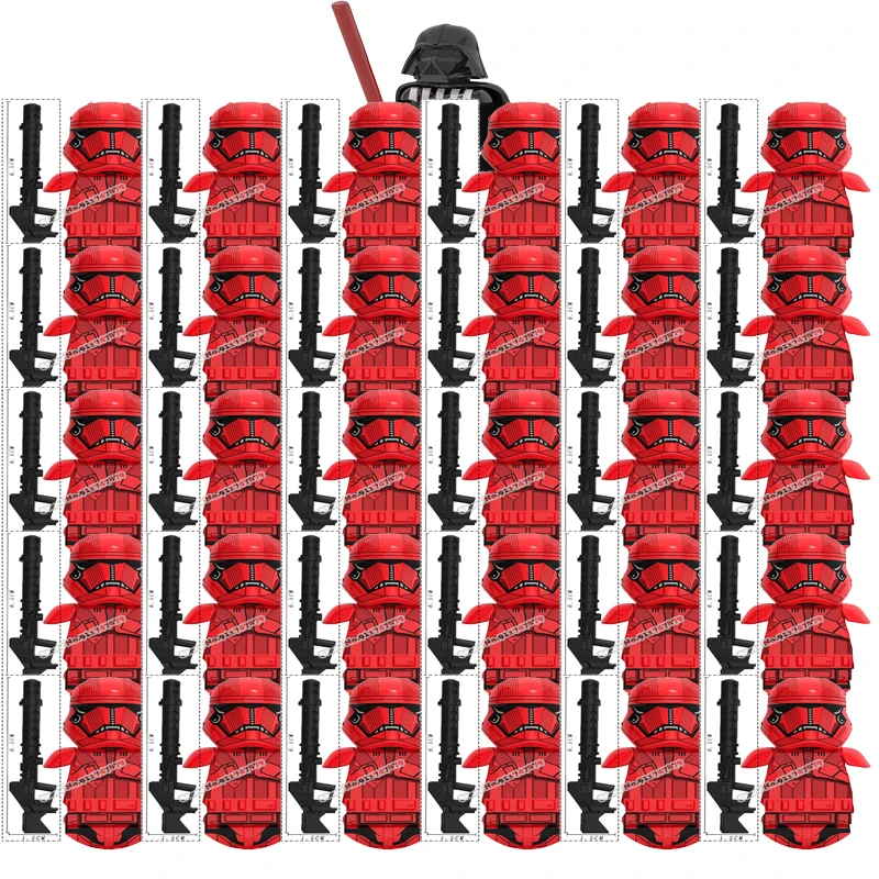 

Star Wars Minifigure 31pcs/Set Commando 501st cody Thorn Blocks Technic Captain Vaughn Figurine Wrecker Wars Bricks Toys