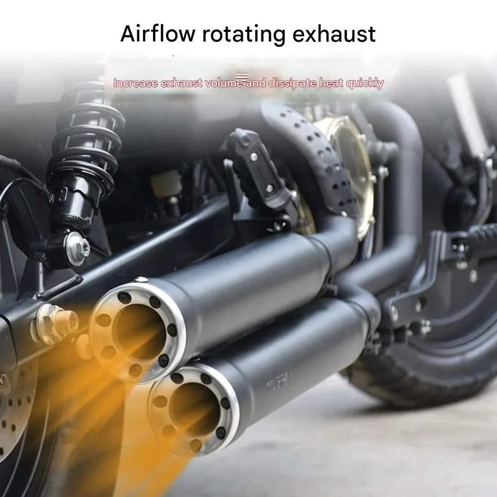 بالنسبة لأنبوب العادم الكامل المعدل Benda Chinchilla300، الصوت عميق وسميك وقوي