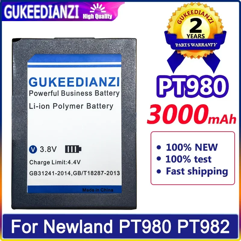 

Reliable Power Good Low-Temperature Performance For Newland PT980 PT982 Portable Terminal Device Battery 3000mAh