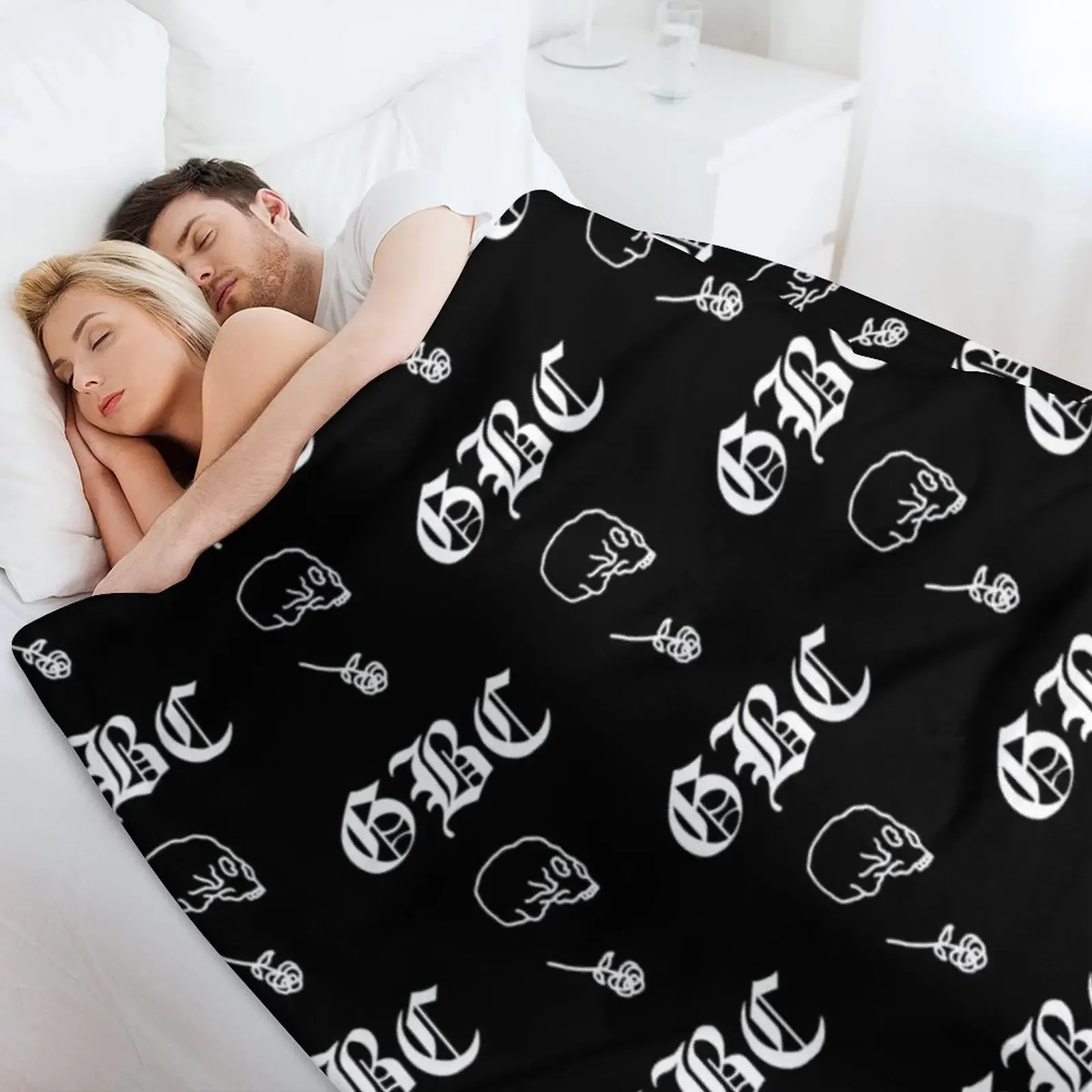 GOTHBOICLIQUE LIL PEEP STYLE رمي بطانية أريكة الزخرفية للأريكة رقيقة فاخرة St البطانيات لبطانيات السرير