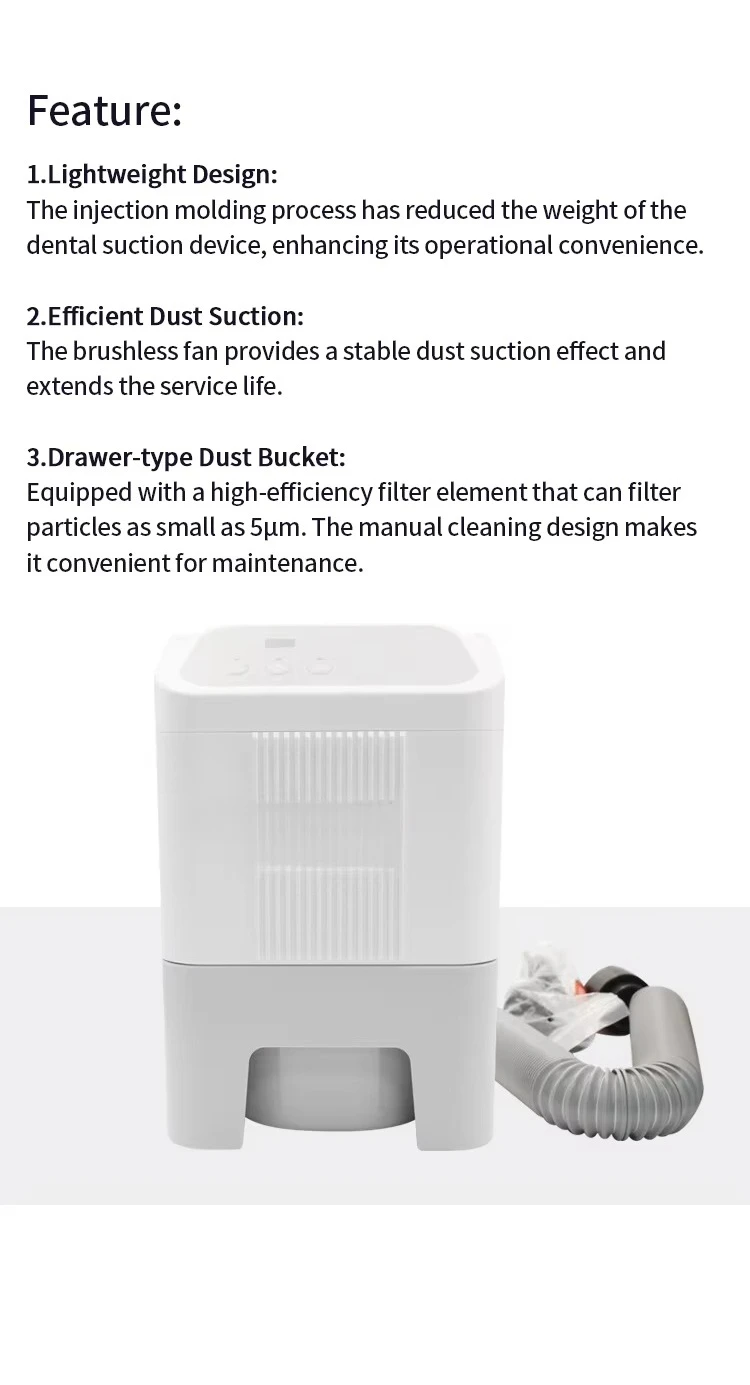 Grinding dust removal system Dental laboratory Dust removal for zirconia grinding dust collectors