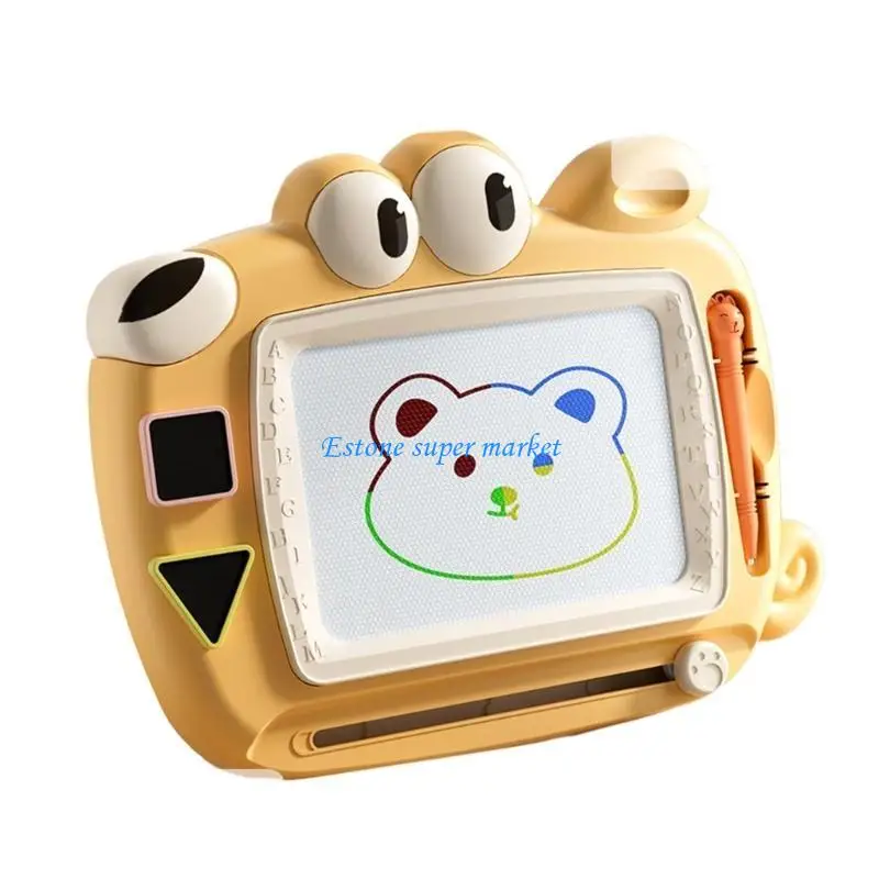 

090B Baby Blackboard for Learning Double-Sided Drawing Board with Shapes Toy for Children 2-8 Years Old