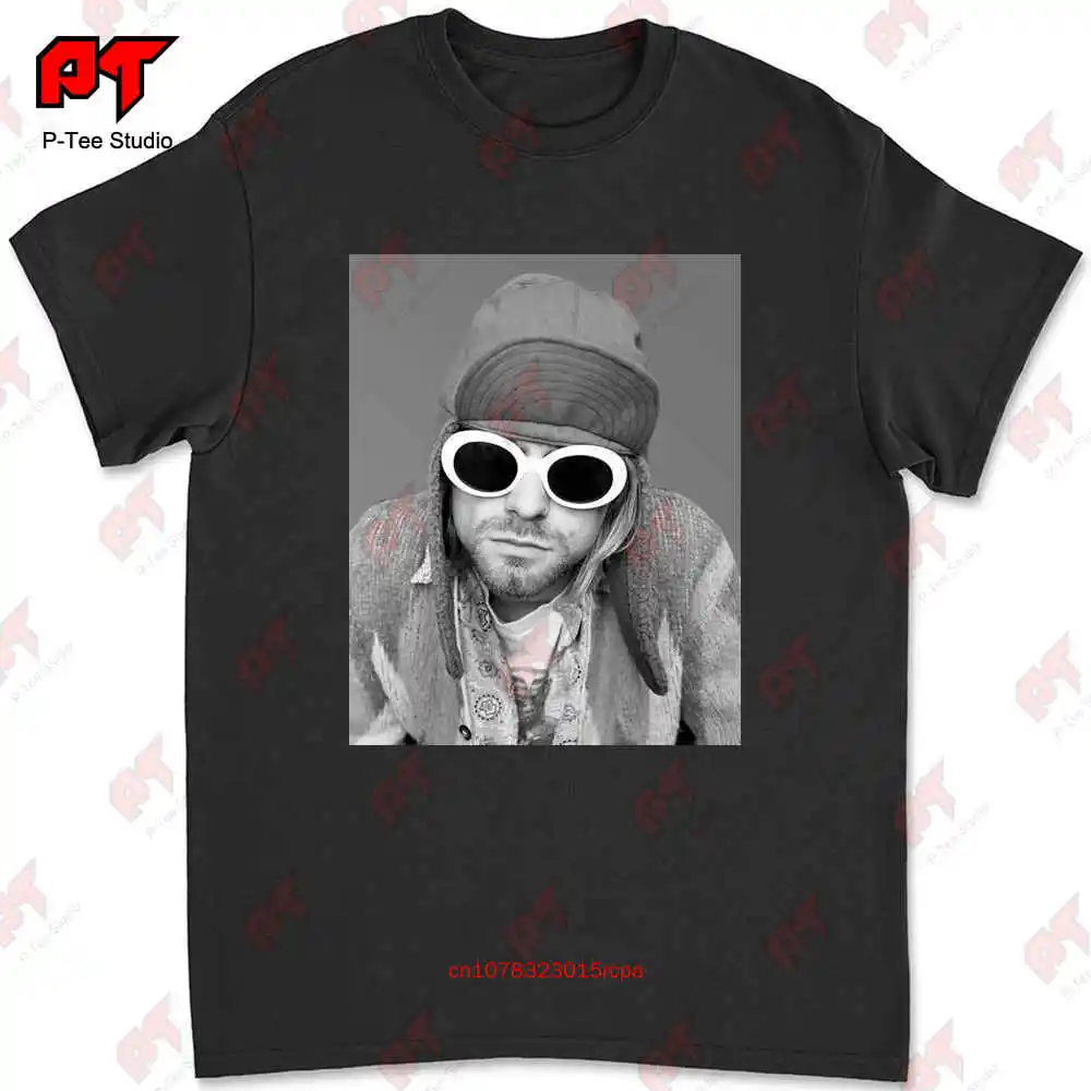 Kurt Cobain Sunglasses Photo T-shirt CY05