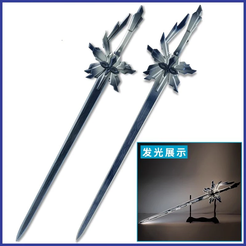 120CM The Captain II Capitano Genshin Impact Charging Luminescence Sword Cosplay Halloween Christmas Party Props for Comic Show