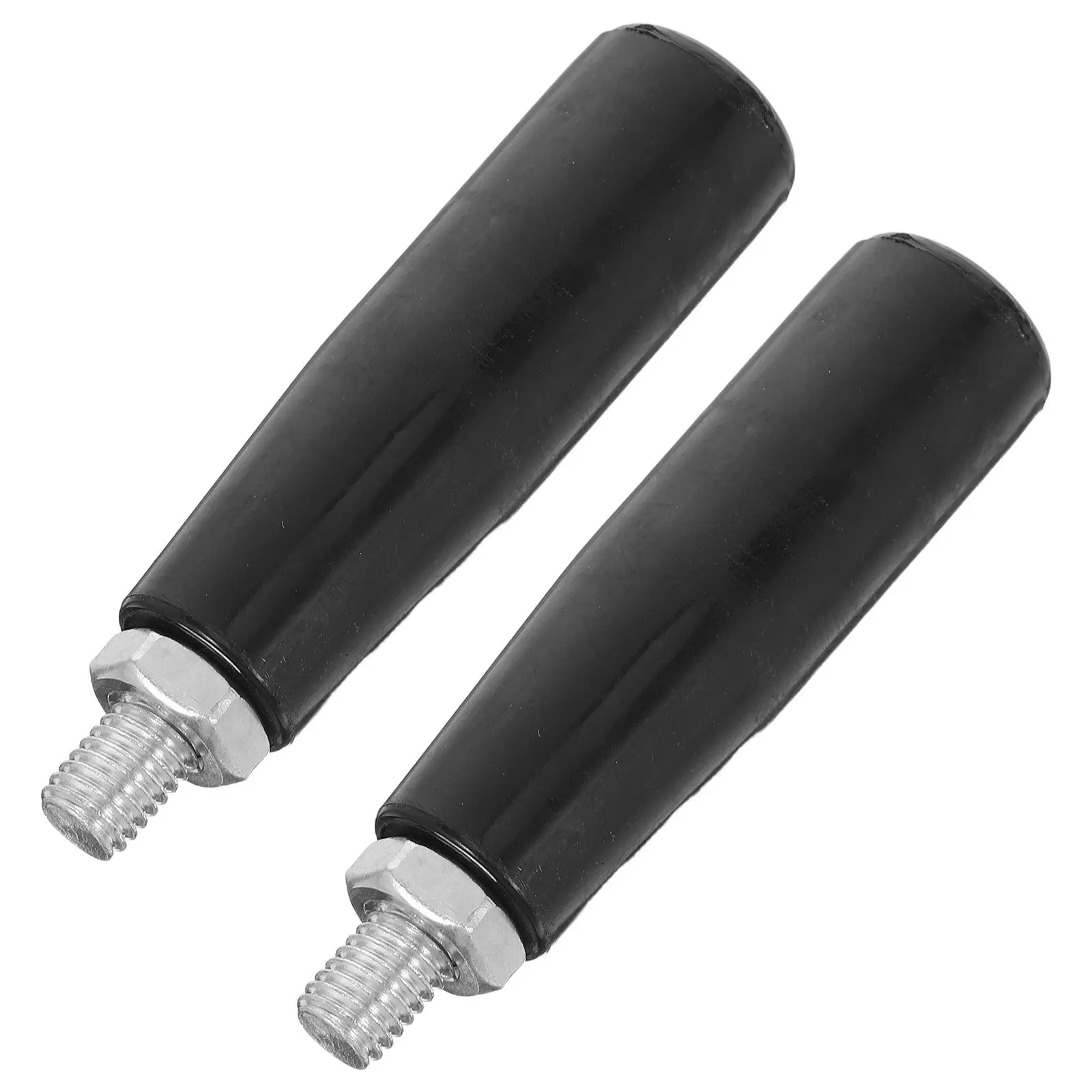 2Pcs Manual Adjustment Handle M10x80mm Bakelite Crank for Milling Machines Precision Threaded Stem Rotating Machinery Grip