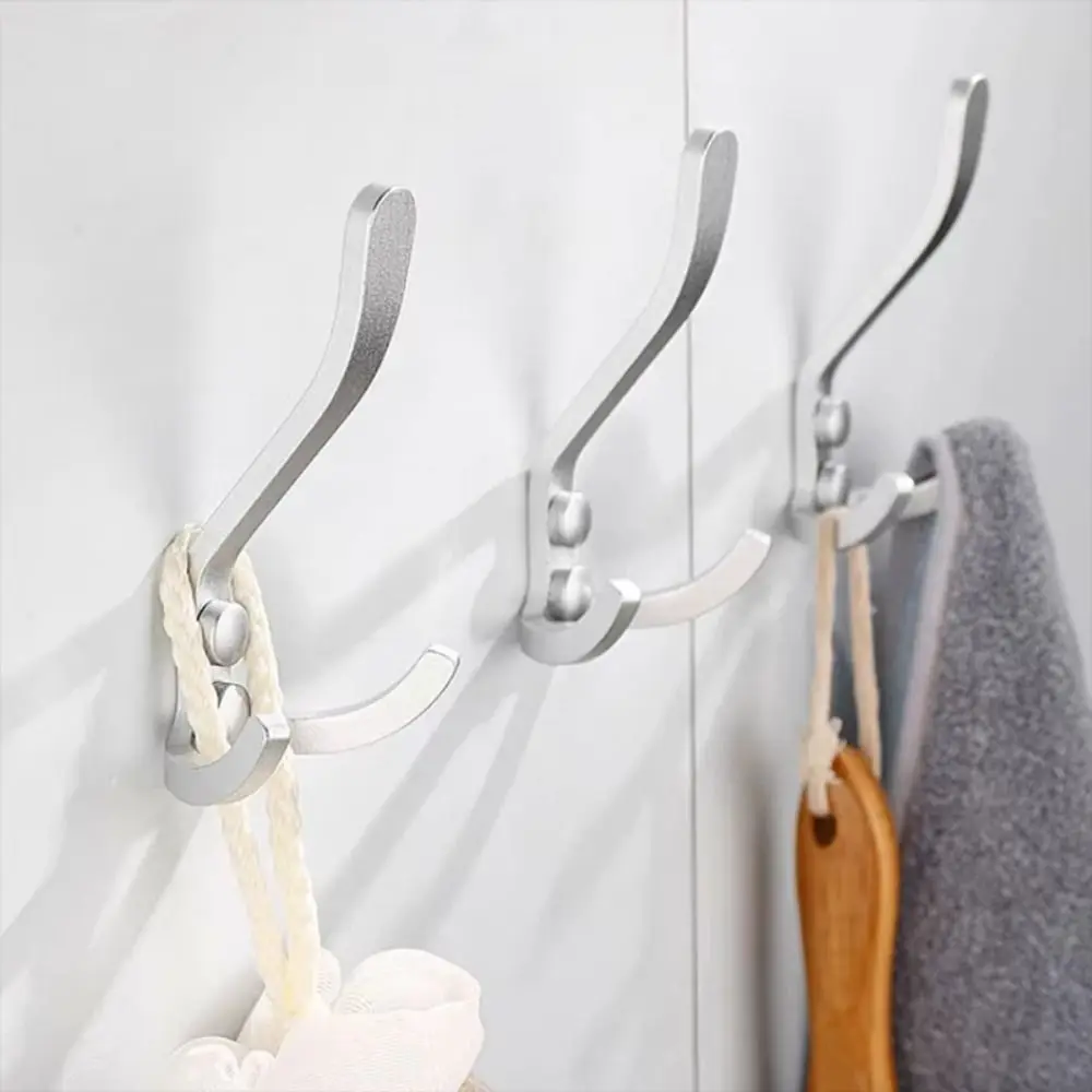 

Крючок для полотенец Черный Золотой Серебристый Крючок для халата Экономия места Водонепроницаемый подвесной держатель для ключей Прочный подшипник Нержавеющая вешалка для пальто Туалет