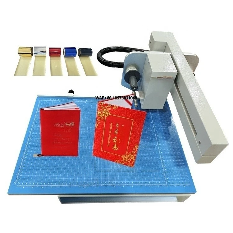 No Plate Making Required 3025 Digital Flatbed Hot Foil Printing Machine for Hardcover Album Corporate Brochure