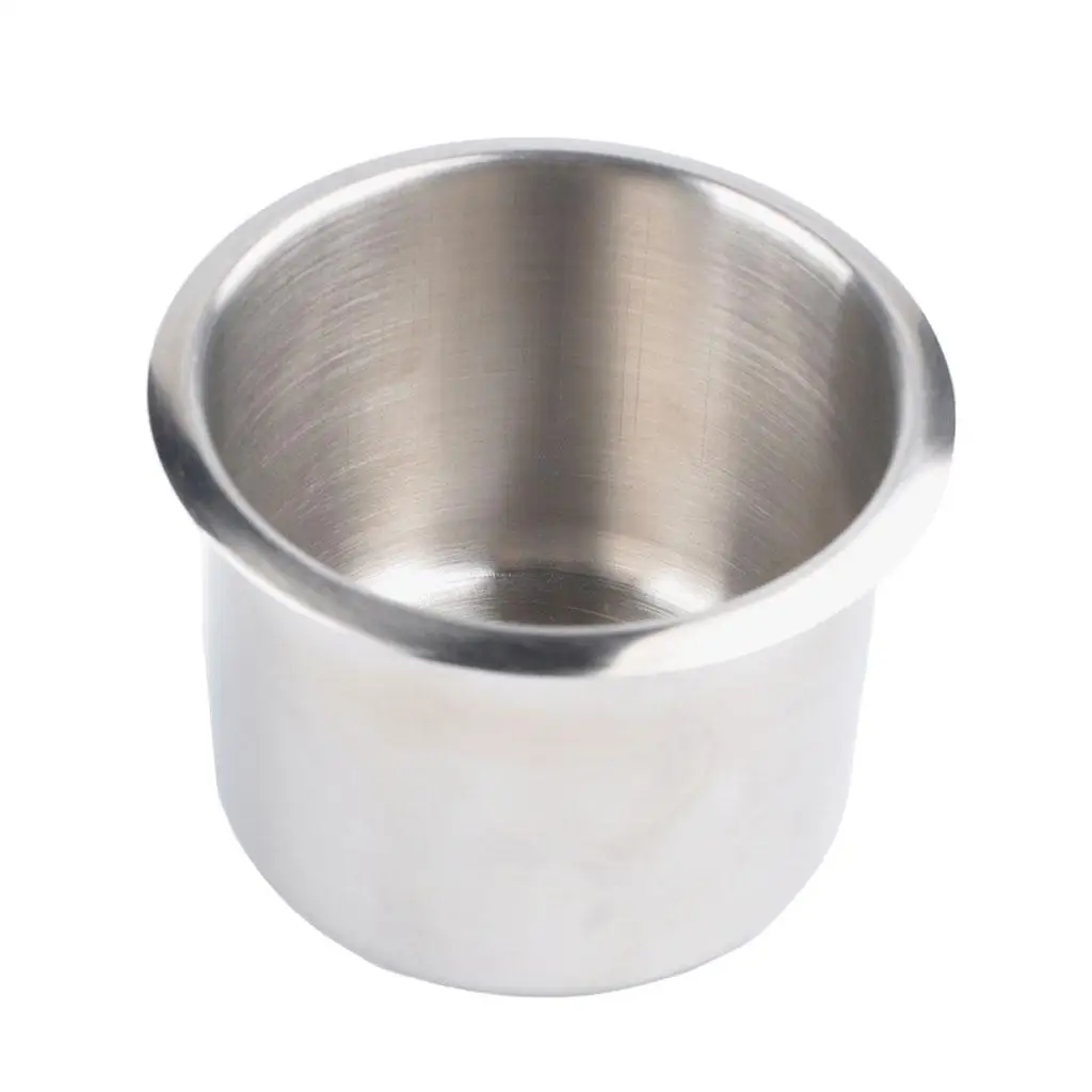 Built-in Stainless Steel Ashtray for Trucks, Campers, Cup Holders