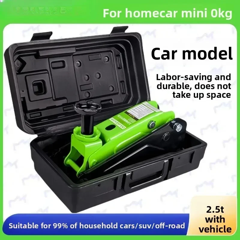 Durable Universal Car Maintenance Jack 2.5/3 Ton Horizontal Hydraulic Design with Sturdy Hand Crank