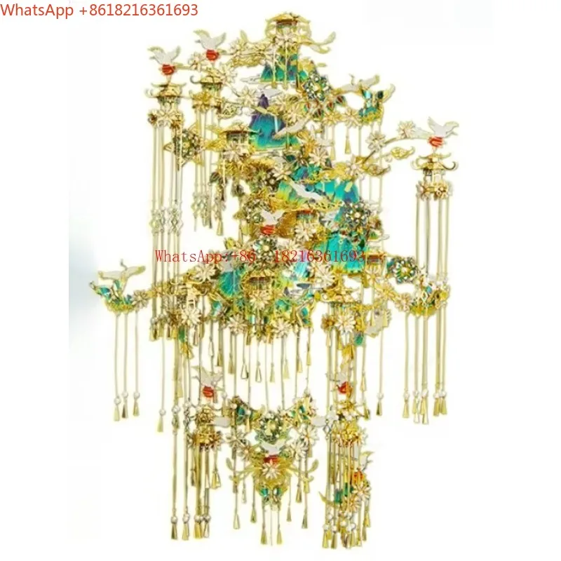 New Arriva NEW Headgear Metal Assembly Model 3D Three-dimensional DIY Handmade Material Package