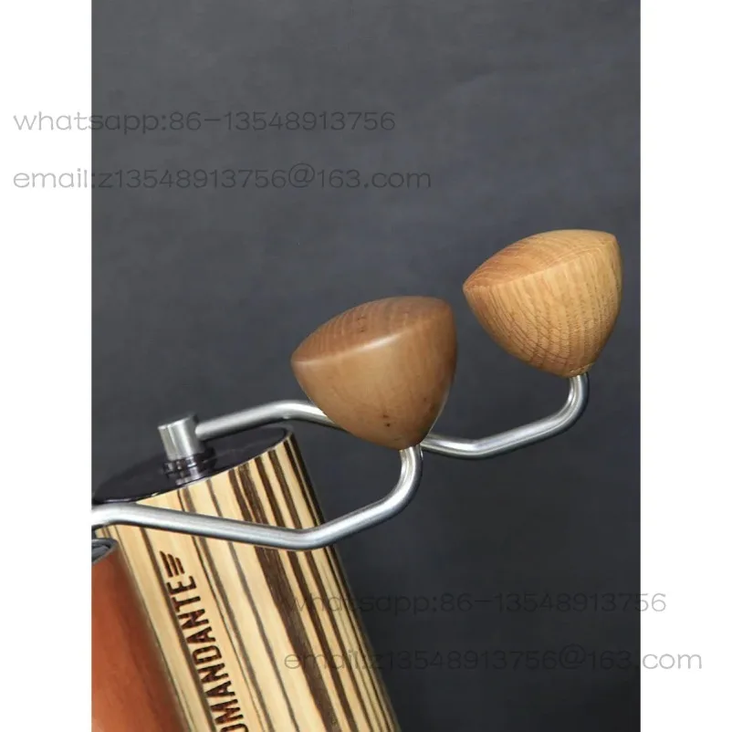 For  C40 Hand-cranked Coffee Grinder Mk3 Universal Accessories Handle Solid Wood Ball Head Oak Original Color
