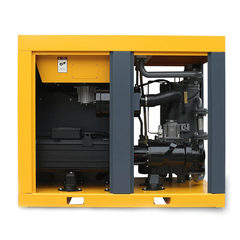 Low Pressure Industrial Oil Free Small Rotary Screw Air Compressor 7.5 kW 10 For Sale