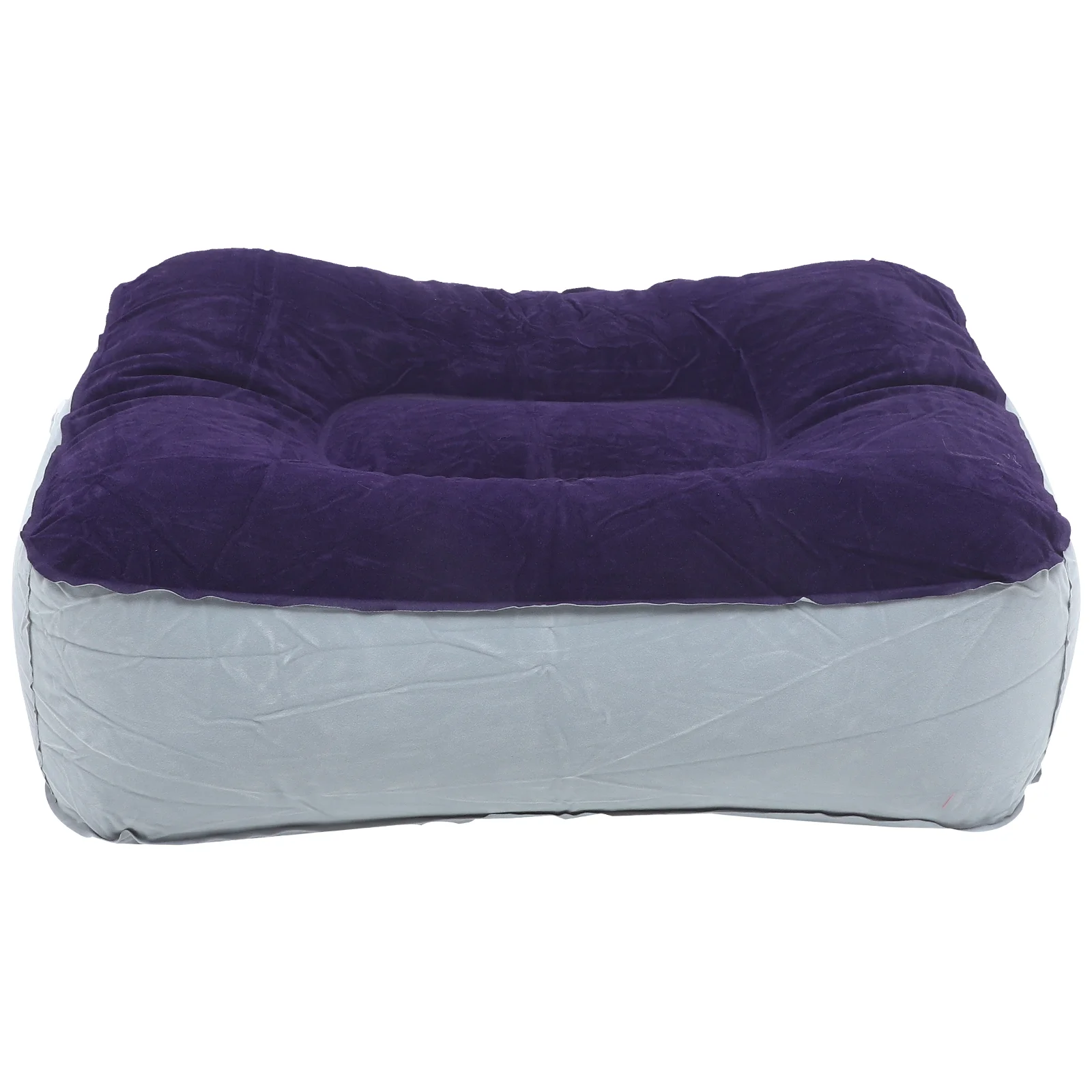 Almohadilla inflable para reposapiés, cojín, hamaca para acampar, taburete de escritorio, coche para niños, 2 uds.