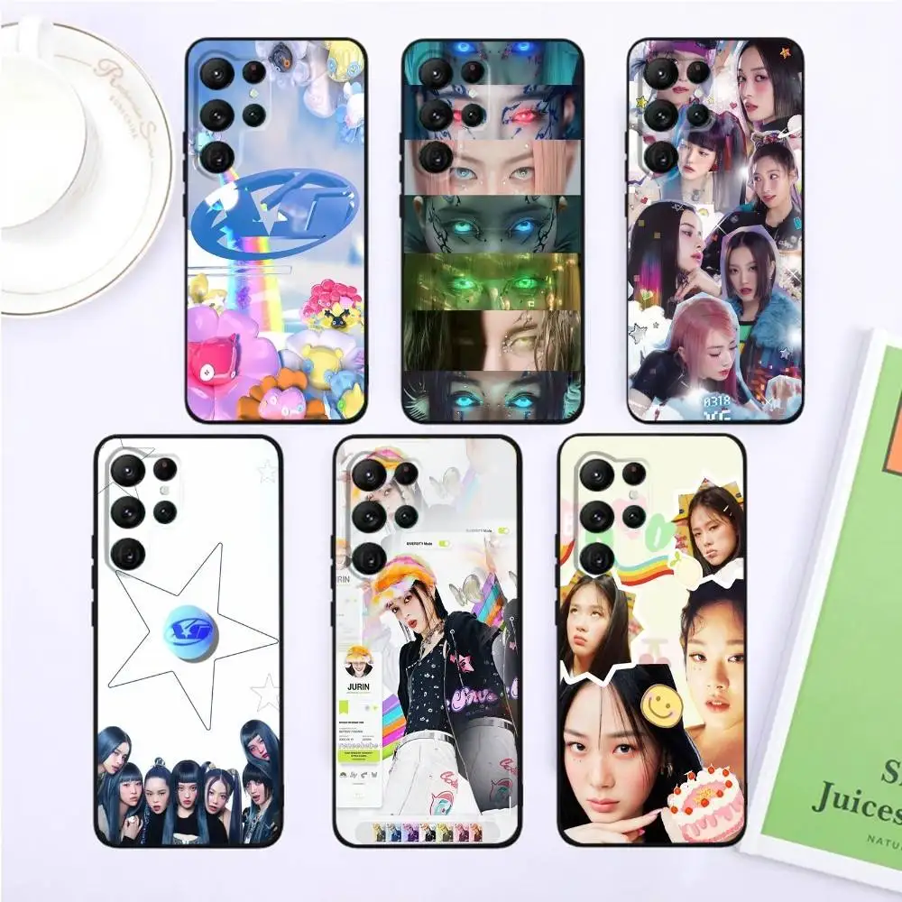 

Kpop NEW DNA XG Phone Case For Samsung S25,S24,S23,22,21,Ultra,Pro,S10,S30Plus,20lite Black Cover