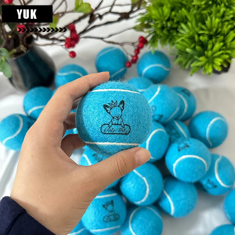 

Dog Tennis Balls, Pet Toys, Chew Toy, Custom Logo, Birthday Gift