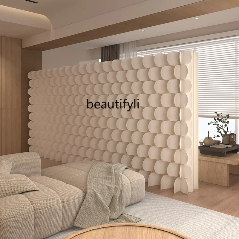 CC182Screen partition paper partition wall clothing store window background panel fish scale modeling baffle false wall