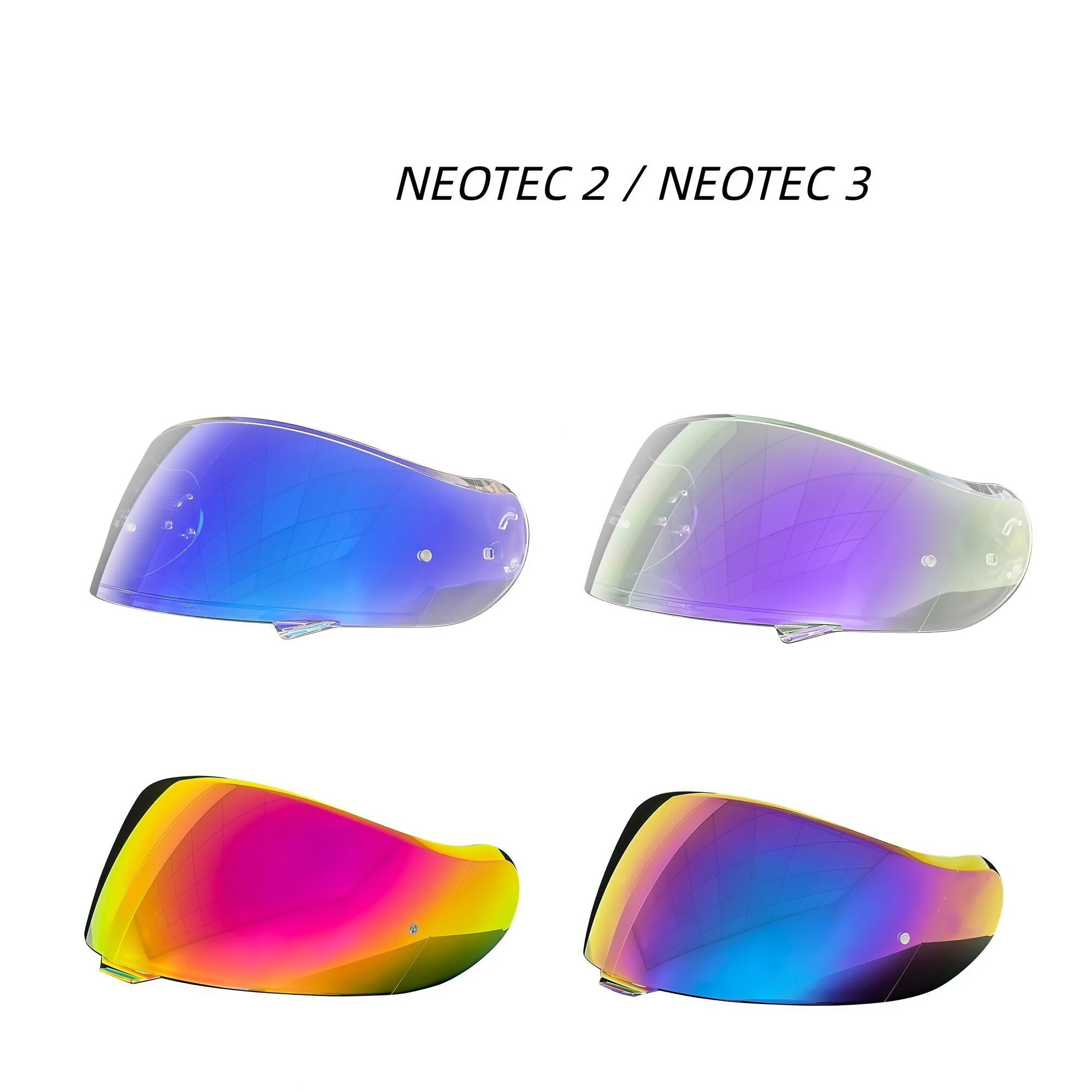 After‑market Replacement Helmet Visor Compatible with SHOEI Flip‑Up Helmet NEOTEC 2 NEOTEC 3,  Motorcycle Lens