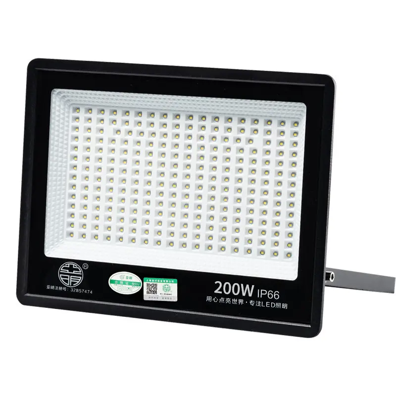 led floodlight spotlight outdoor waterproof warm light super bright construction site factory room searchlight outdoor