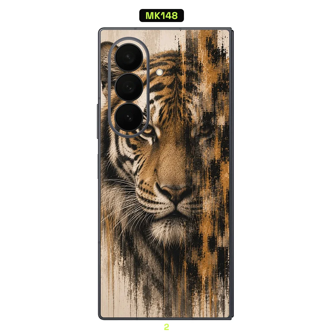 New Anti-Scratch Stickers For Samsung Galaxy Z Fold 8 ultra 7 6 5 4 Protective Decal Skin Cover Back Film