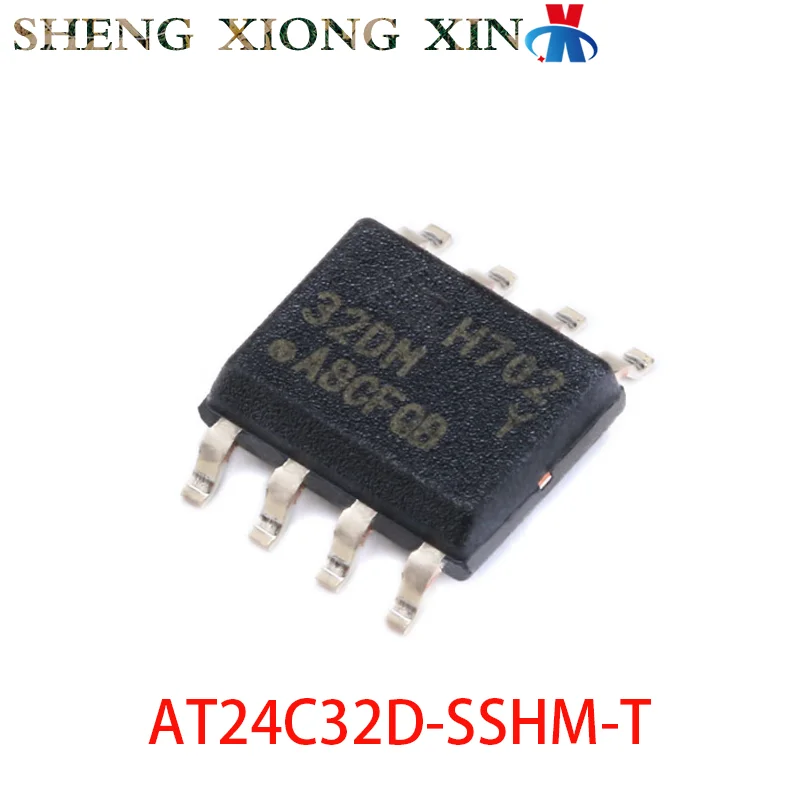 20pcs/lot 100% NEW AT24C32D-SSHM-T 8-SOIC Memory Chip AT24C32D 32DM Integrated Circuit