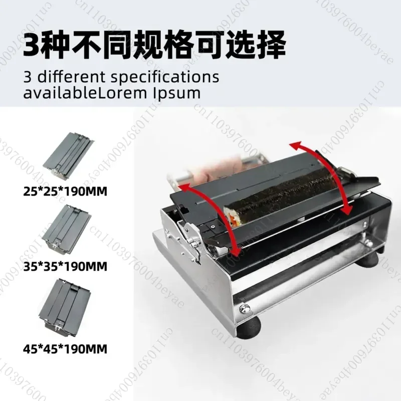 Manual Sushi Rolling Machine, Chain Franchise Fast Making Sushi Commercial Square Round Rolling Sushi Machine