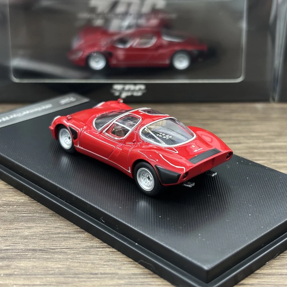 TPC 1:64 Alfa Romeo Tipo33 Modelo de carro de simulação Stradale