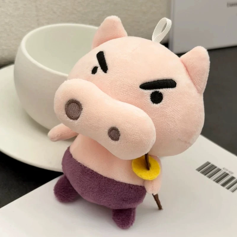 

12 см кавайный мультфильм моделирование аниме большой нос свинья мягкая игрушка кукла детская свинья ручная кукла праздничный подарок