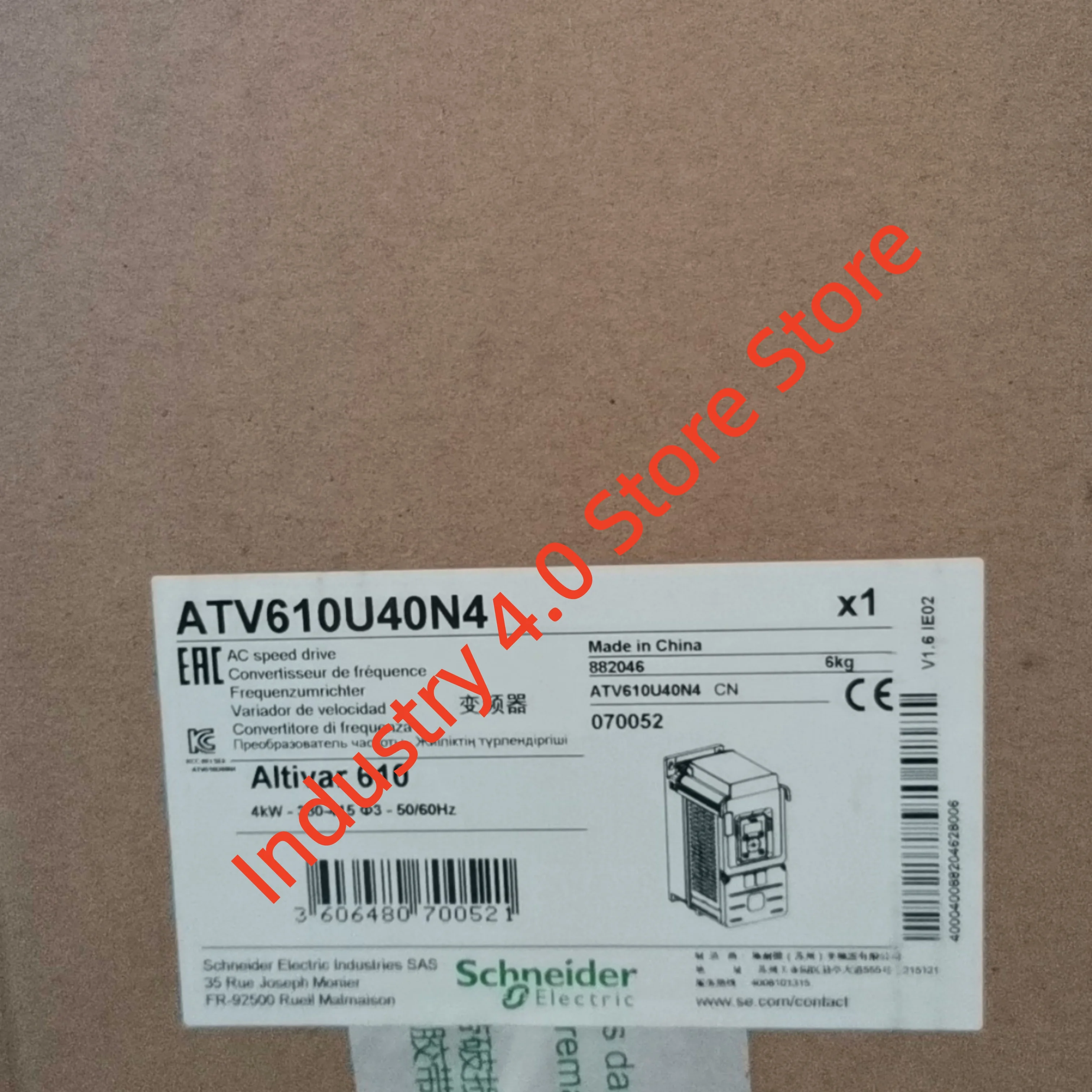 ATV610U22N4 ATV610U30N4 Convertitore di frequenza ATV610U40N4 100% NUOVO