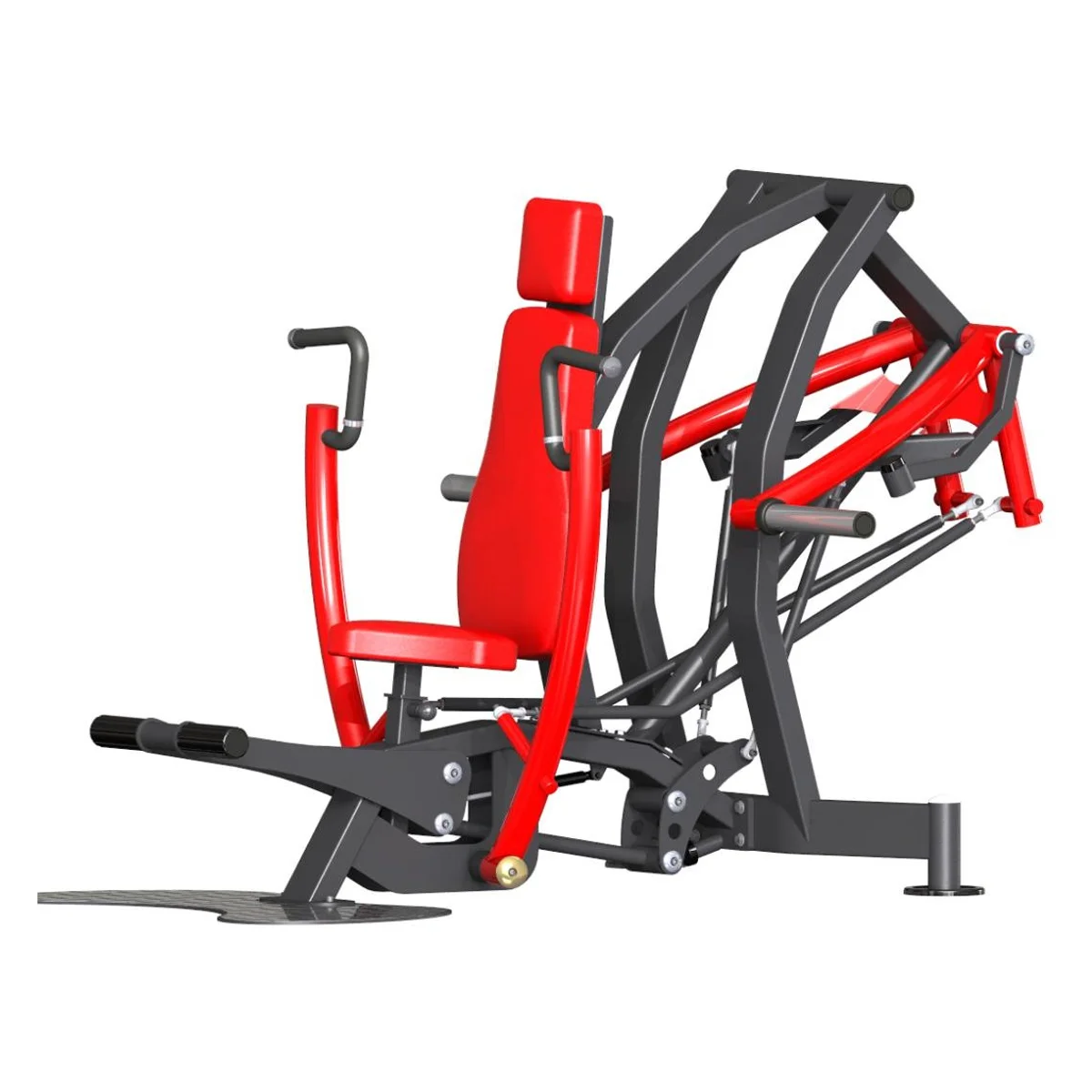 

Gym Fitness Equipment Commercial Use Plate Loaded Gym Machines Super Vertical Chest Press