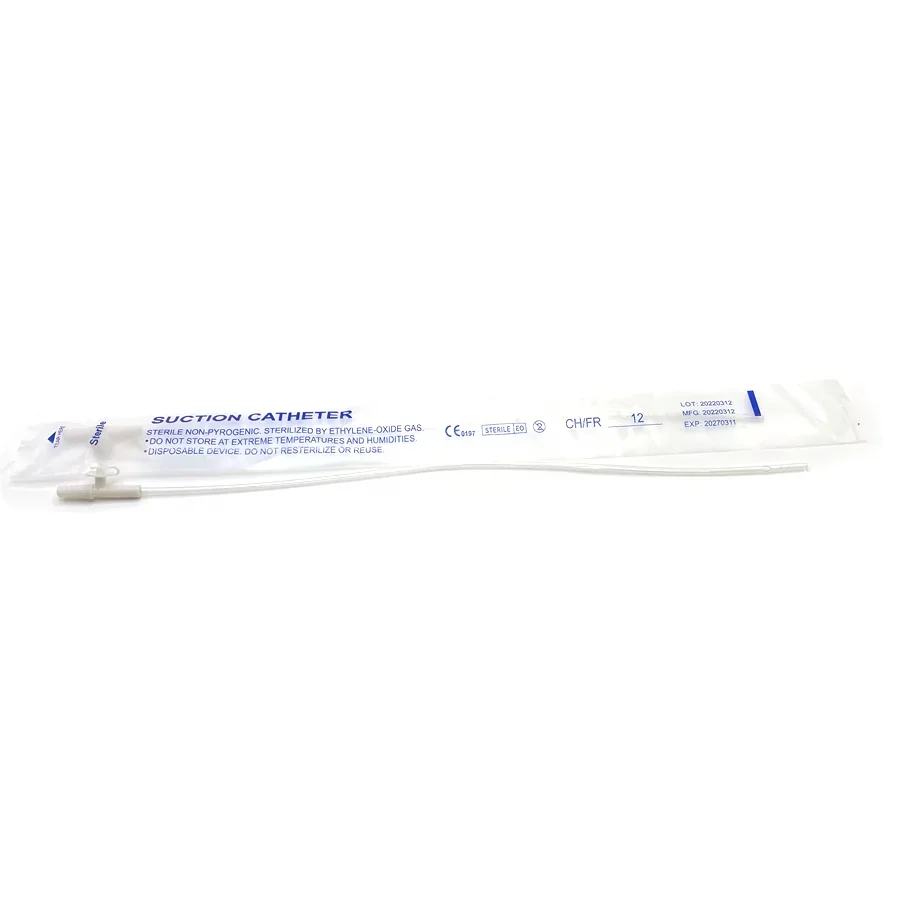 

Suyuan Medical Disposable Sterilized Suction Tube Catheter Fr12 With X-Ray Line