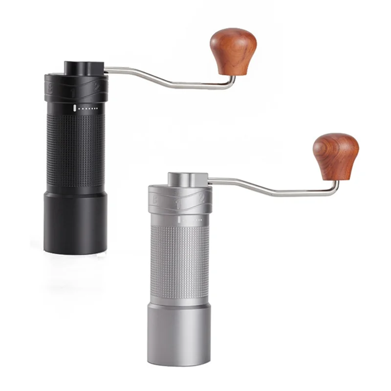 

AF93-Manual Coffee Grinder Burr Inside Portable Hand Grinder With Double Bearing Positioning For Kitchen Office