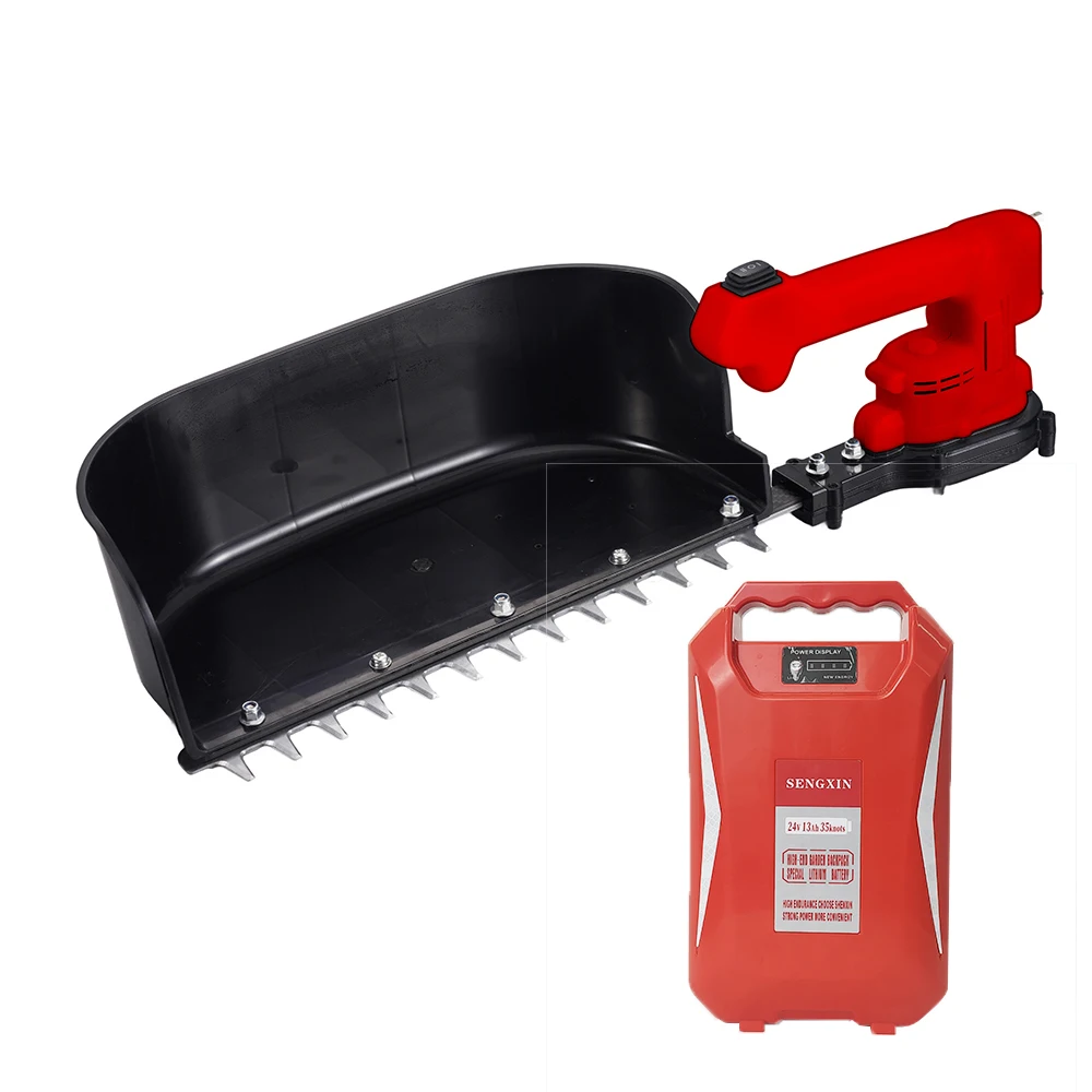 Small Portable 21v Tea Plucker Rechargeable Tea Leaf Picker/Electric Tea Harvester Machine with Charger Factory Direct Sales