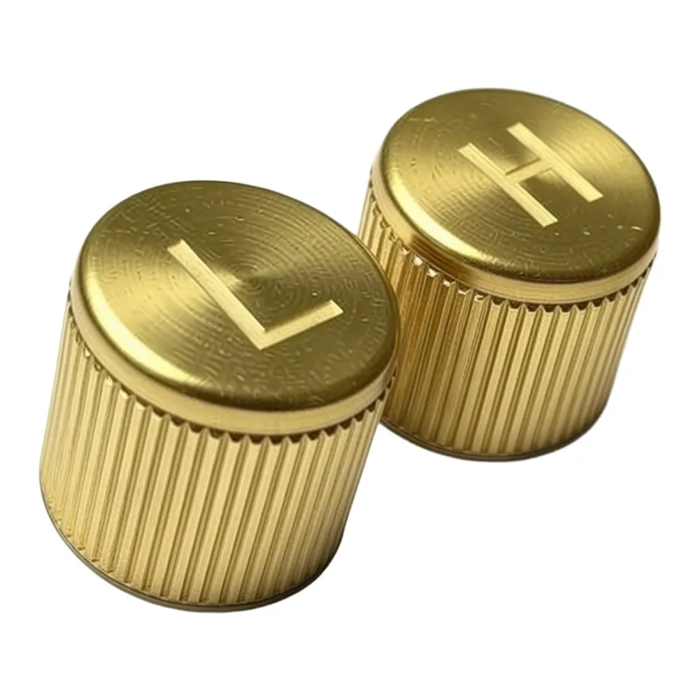 2 Piece AC Valve Cap Kit for R134a A/C Systems Compatible with Common German Automobiles No Modifications Required