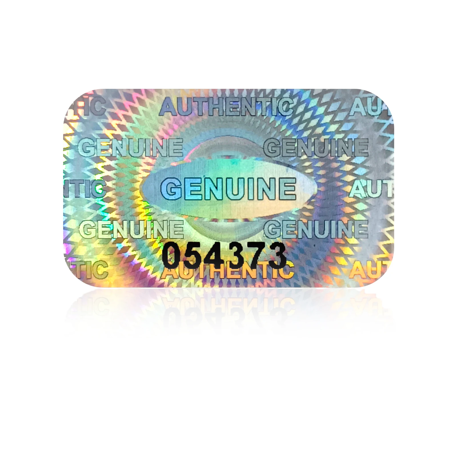 300/600/1200 pcs Security Seal Tamper Proof Stickers Holographic Warranty Void Laser Label with Serial Number Adhesive labels