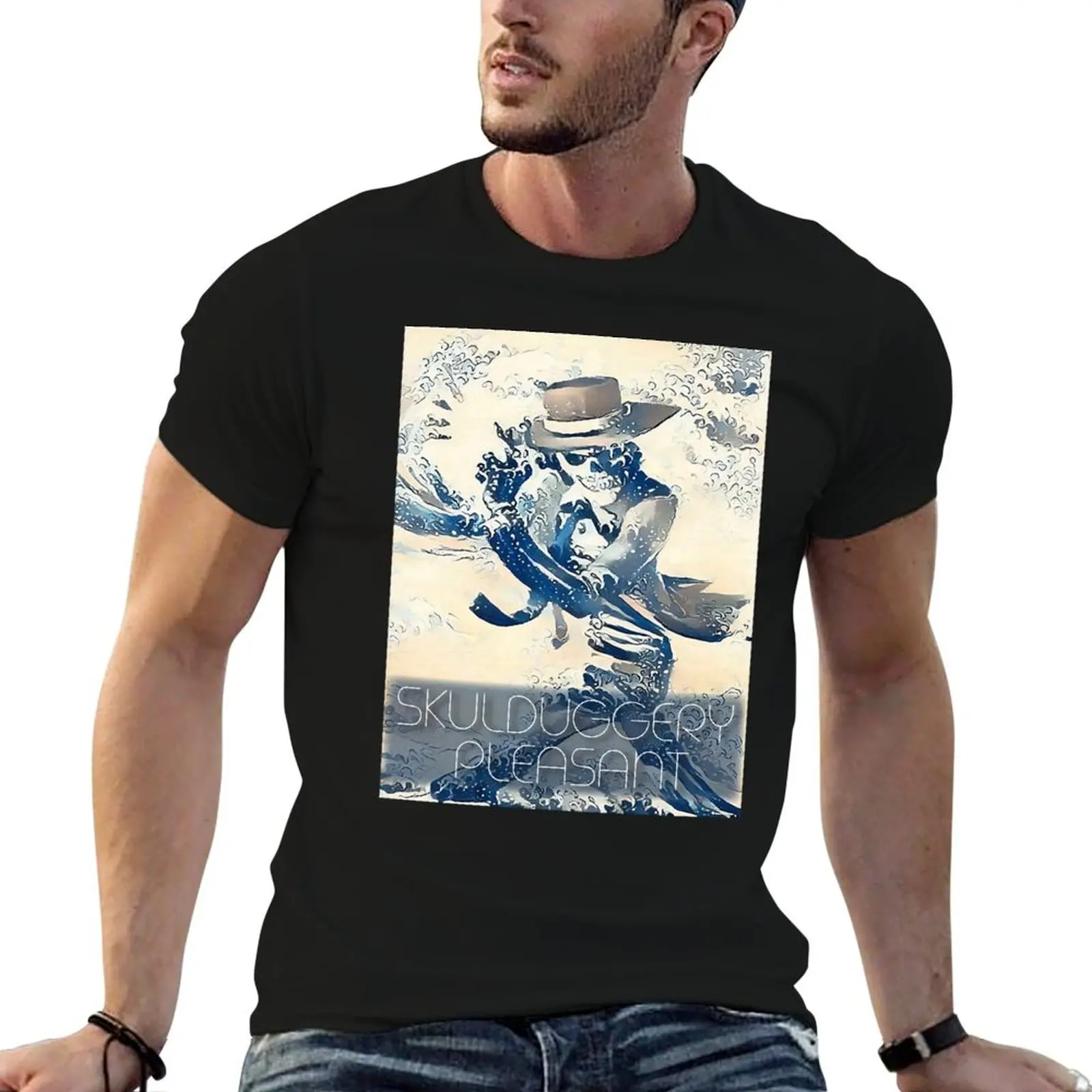 Skulduggery Pleasant T-Shirt Soft Basic Cotton Short Sleeve Tee