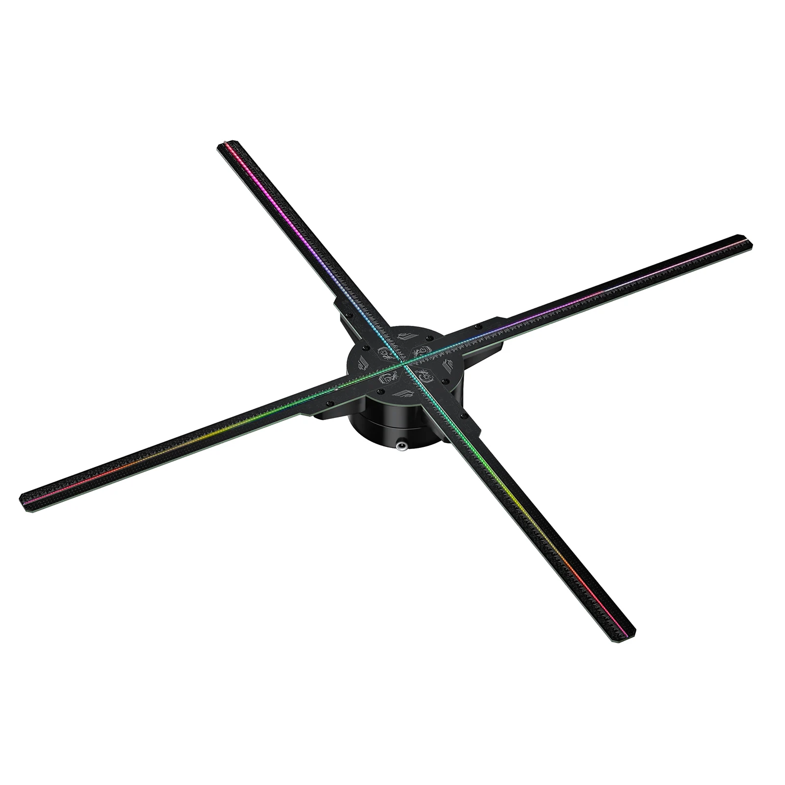 3*Z3H,65CM 3d holographic advertising led fan Rotating 3d hologram projector human size display