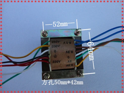 Imagem -05 - Transformador do Amplificador do Tubo Fonte de Alimentação Retificador da Saída 6z4 240v Dobro 6p1 6p14 Grupo 85w 5w