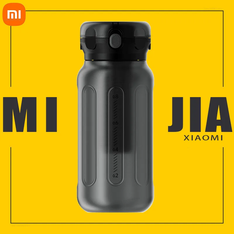 Xiaomi Mijia Sports Water Cup 1L Sport Water Bottle Portable Travel Safe Plastic Bottles For Training Sport Mixing Fitness Cup