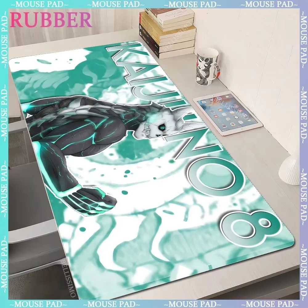 

K-aiju No.8 XXL Mouse Pads Anime Cute Game Oversized Keyboard Pad Desk Pad Notebook Non-slip Computer Pad Game Rubber Mouse Pad