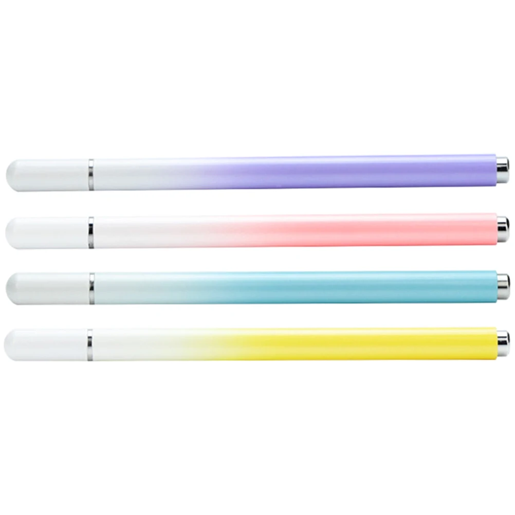 

4 Pcs Pens Macaron Gradient for Tablet Universal Touch Screens Capacitive Mobile Phone Stylus Pen Mobile Phone Smooth Writing