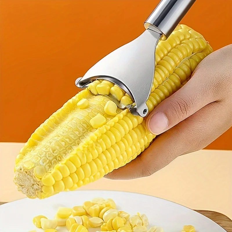 1pc,Corn Cob Strippe -Multifunctional Peeler for Kitchen-Vegetable Peeler-Creative Corn Stripper-Reusable Corn Thresher