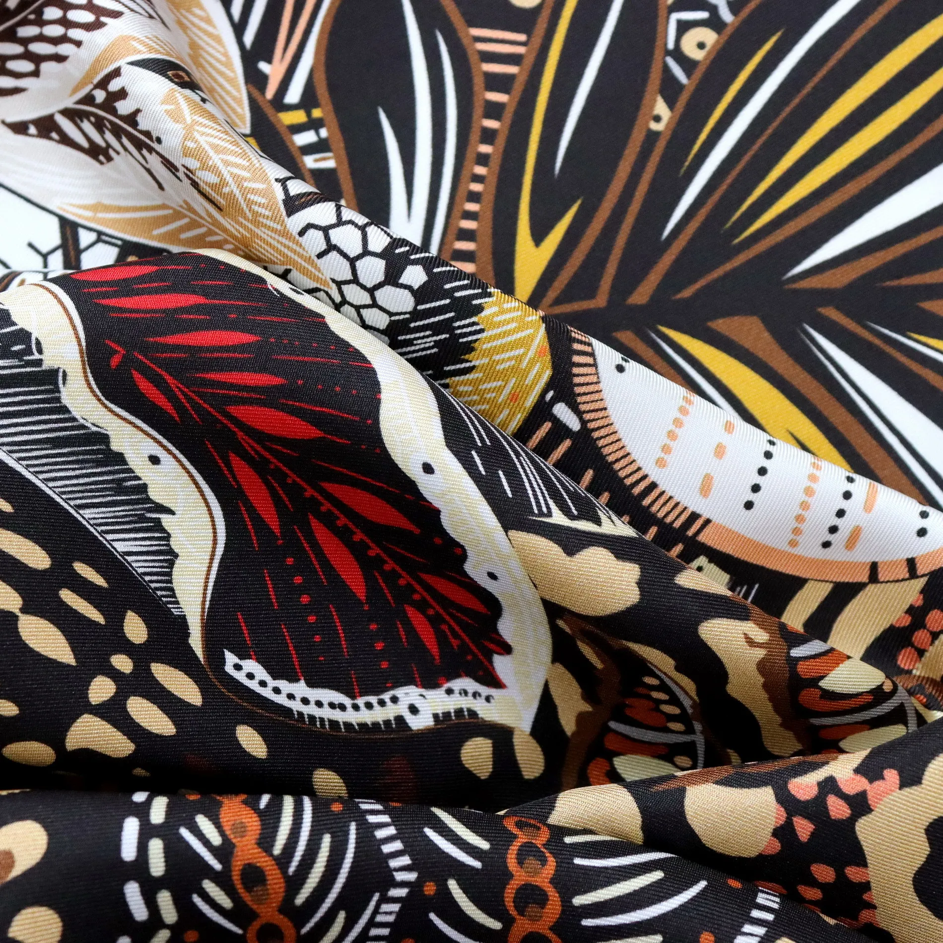 مزدوجة الوجهين طباعة وشاح حريري 90 سنتيمتر النساء التوت وشاح فاخر مصمم 90 سنتيمتر اليد رولارد حواف عصابات حقيبة إكسسوارات الشعر