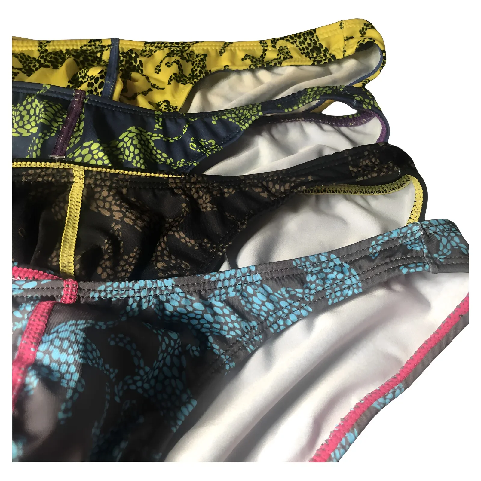 SEOBEAN Men's Low-Rise Sexy Leopard Print Briefs Fashion Underwear Bikini Colors Trendy Men's Innerwear