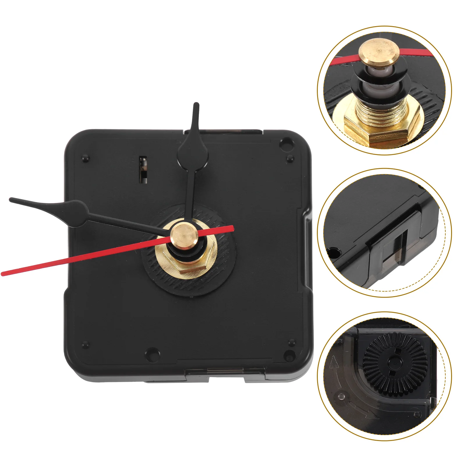 Wall Clock Movement Numbers Kit Small Outdoor Mechanism Operated Works Replacement Motor Metal Parts Alarm