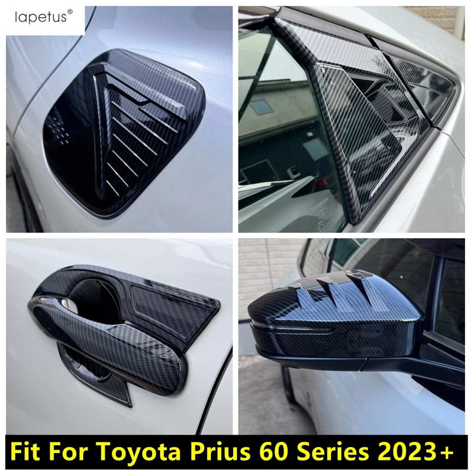 

Door Handle Bowl / Rearview Mirror / Shutter Louver / Fuel Tank Cover Trim Accessories For Toyota Prius 60 Series 2023 2024 2025