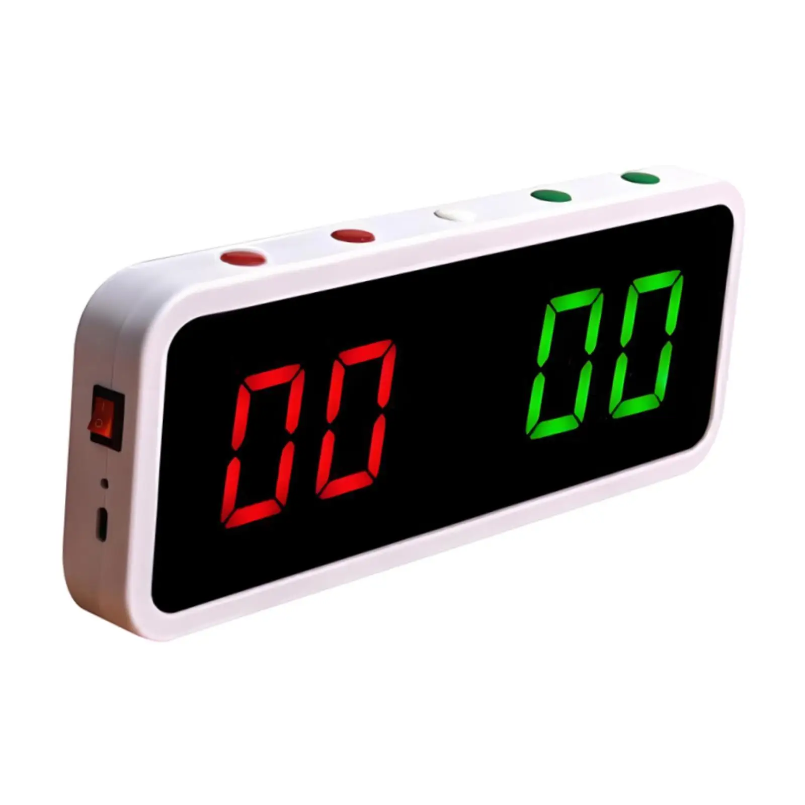 Electronic Scoreboard Portable Rechargeable Score Keeper Versatile Digital Scorer for Game Room Backyard Club