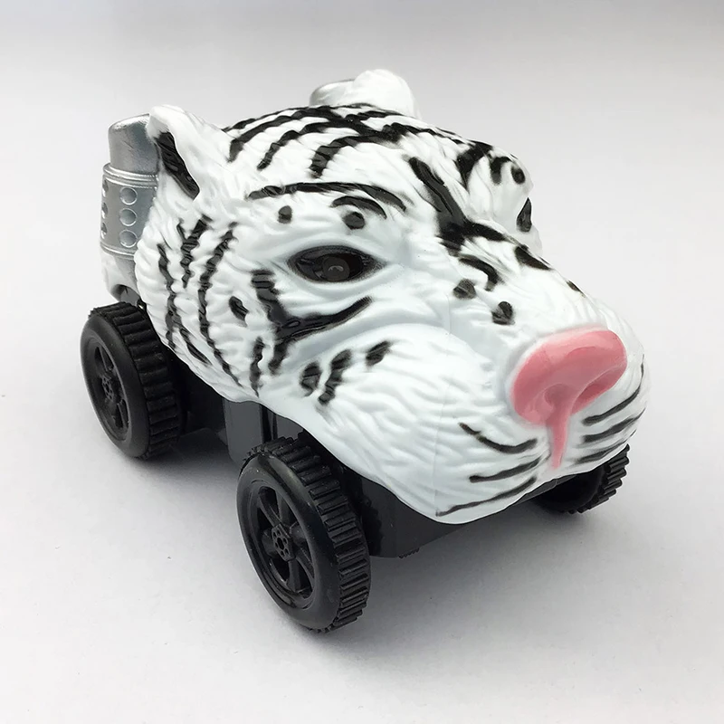 Lámpara LED de dinosaurio para niños, coche electrónico de juguete, pista de carreras de riel de coche multiestilo con luces intermitentes, regalos de cumpleaños