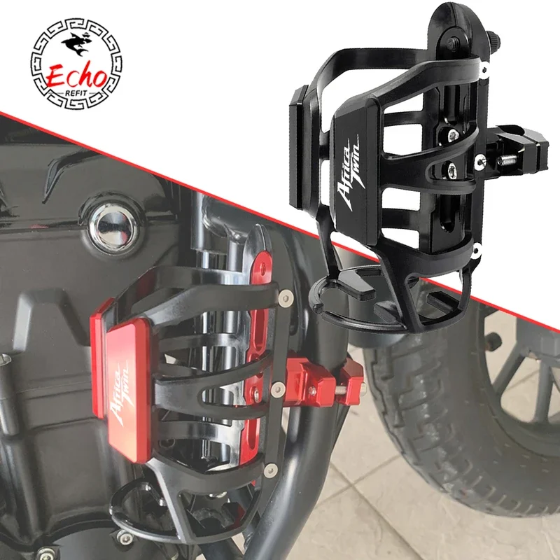 

2024 Hot sale For Honda Africa Twin CRF 1100 CRF1100 CRF1000L XRV750 XRV 750 Motorcycle Accessories Beverage Water Bottle Drink